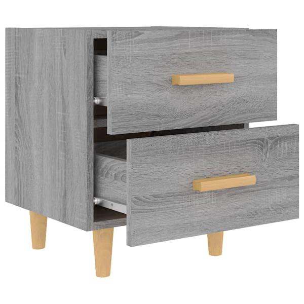 Nachttisch Grau Sonoma 40x35x47,5 cm