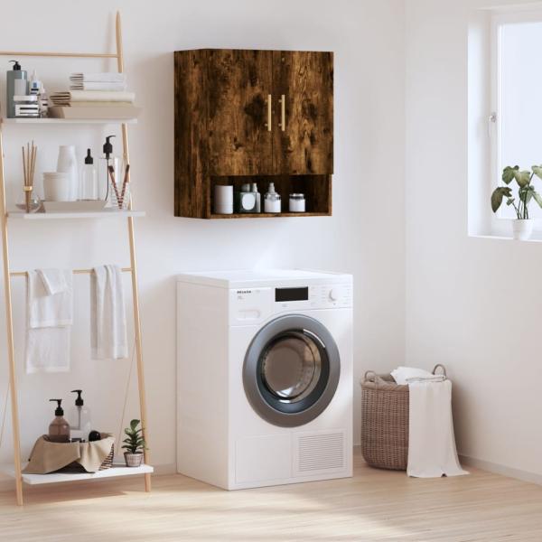ARDEBO.de - Wandschrank Räuchereiche 60x31x70 cm Holzwerkstoff