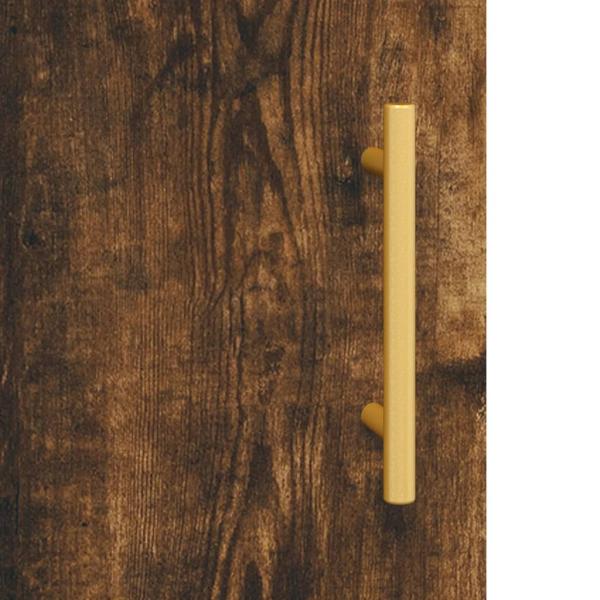 Wandschrank Räuchereiche 60x31x70 cm Holzwerkstoff