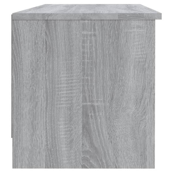 TV-Schrank Grau Sonoma 102x35,5x36,5 cm Holzwerkstoff