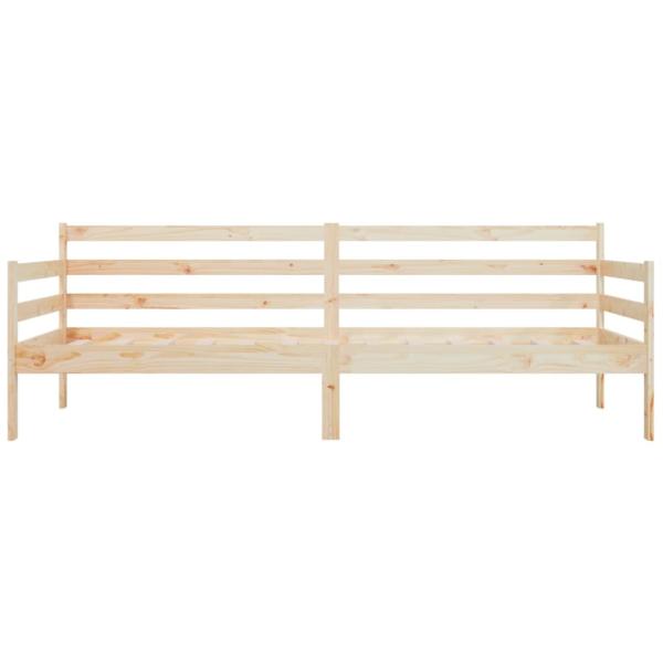 Tagesbett ohne Matratze 90x190 cm Massivholz Kiefer