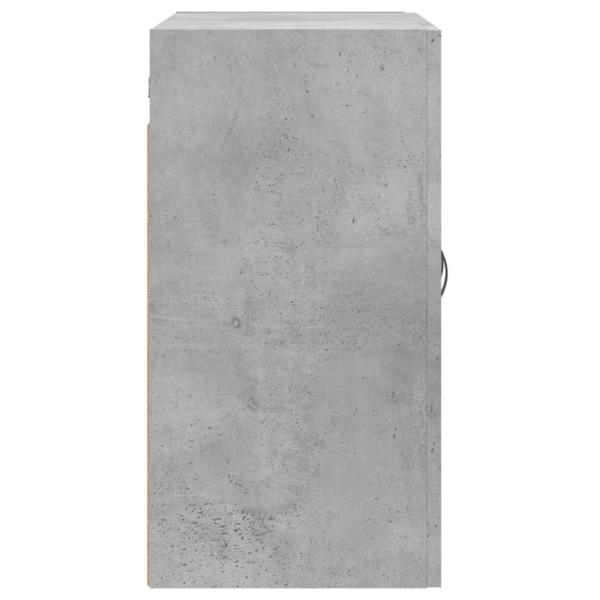Wandschrank Betongrau 60x31x60 cm Holzwerkstoff