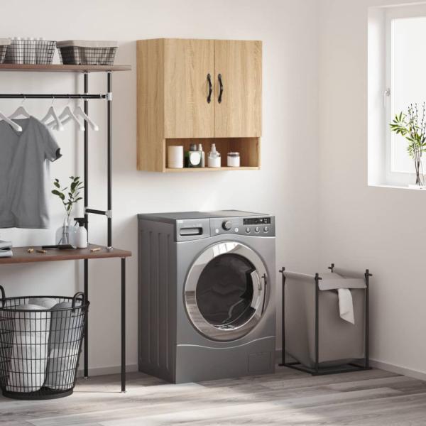 ARDEBO.de - Wandschrank Sonoma-Eiche 60x31x70 cm Holzwerkstoff
