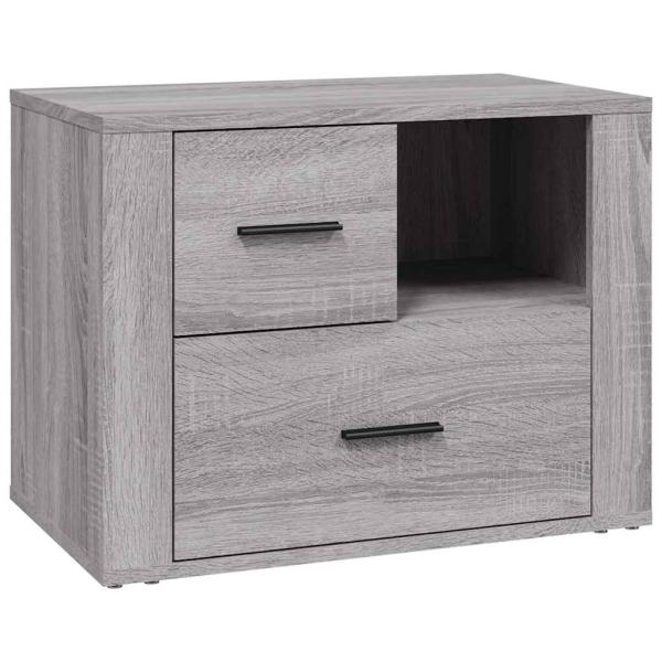 Nachttisch Grau Sonoma 60x36x45 cm Holzwerkstoff