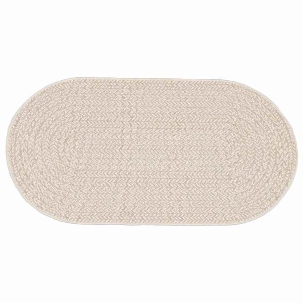 Teppich Cremefarben 100 x 200 cm PP