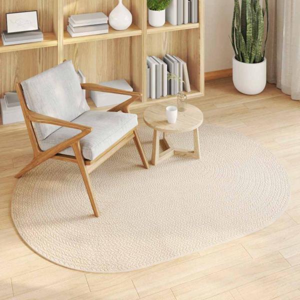 Teppich Cremefarben 120 x 170 cm PP
