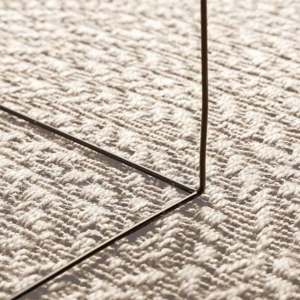 Teppich Cremefarben 120 x 170 cm PP