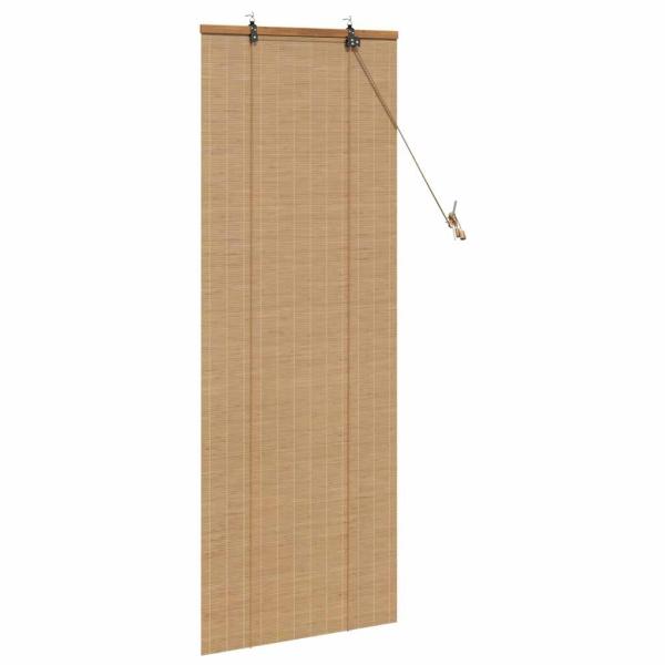 Fensterjalousien und -schattierungen Hellbraun 60 x 160 cm