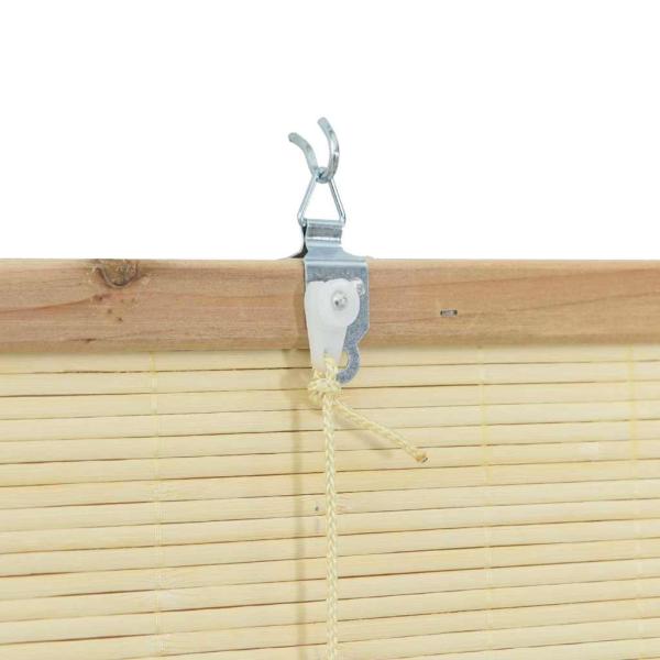 Fensterjalousien und -schattierungen Natur 60 x 160 cm Bambus