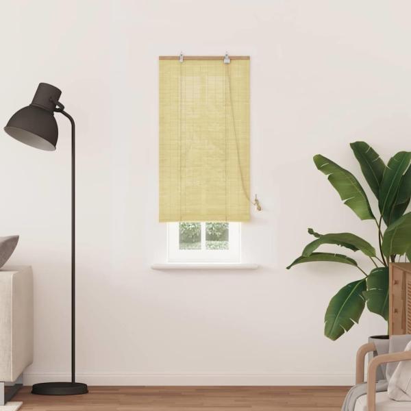 Fensterjalousien und -schattierungen Natur 60 x 220 cm Bambus