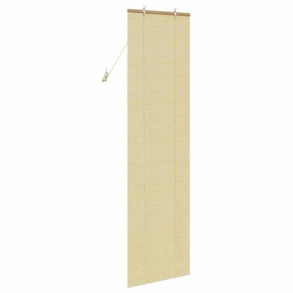 Fensterjalousien und -schattierungen Natur 60 x 220 cm Bambus