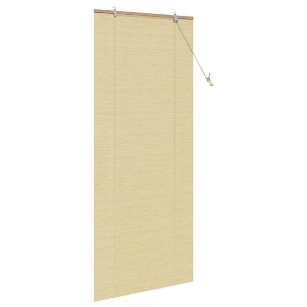 Fensterjalousien und -schattierungen Natur 80 x 220 cm Bambus