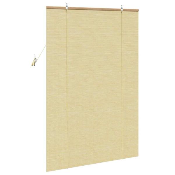 Fensterjalousien und -schattierungen Natur 100 x 160 cm Bambus