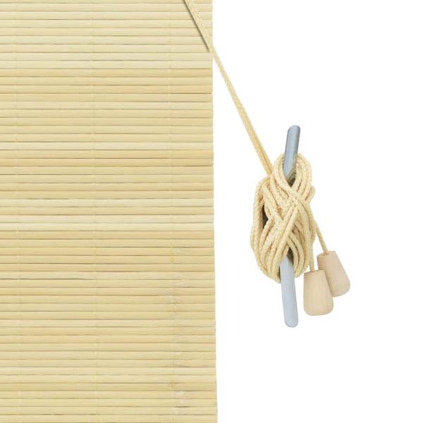 Fensterjalousien und -schattierungen Natur 110 x 160 cm Bambus