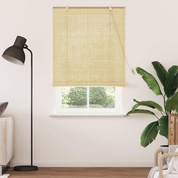 Fensterjalousien und -schattierungen Natur 110 x 220 cm Bambus