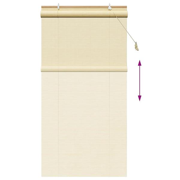 Rollo Natur 120 x 220 cm Bambus