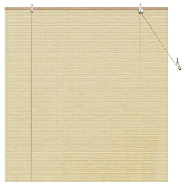 Fensterjalousien und -schattierungen Natur 140 x 160 cm Bambus