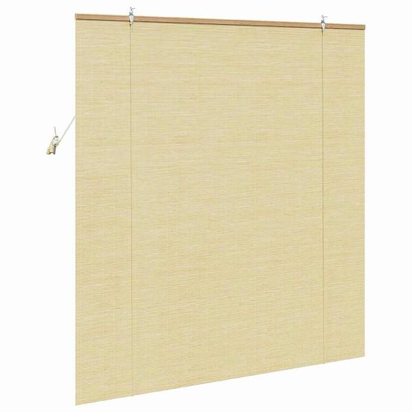 Fensterjalousien und -schattierungen Natur 140 x 160 cm Bambus