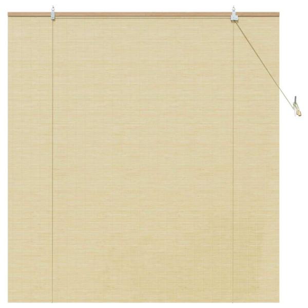 Fensterjalousien und -schattierungen Natur 150 x 160 cm Bambus