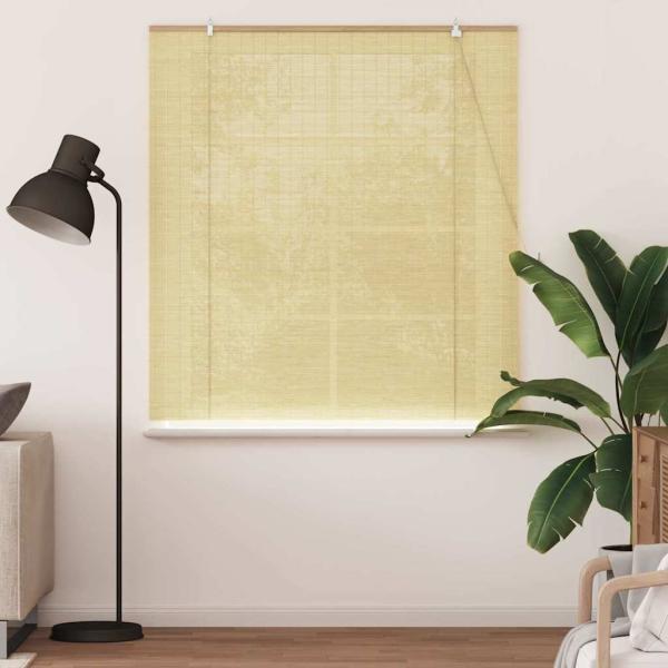 Fensterjalousien und -schattierungen Natur 150 x 160 cm Bambus