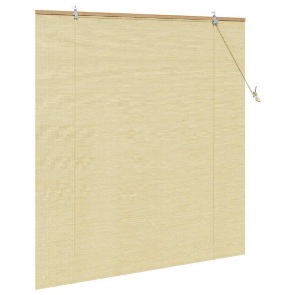 Fensterjalousien und -schattierungen Natur 150 x 160 cm Bambus