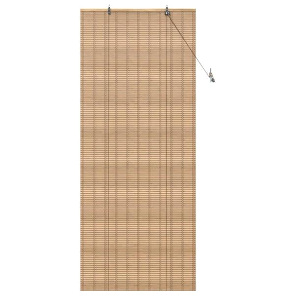 Fensterjalousien & -schatten Hellbraun 80 x 220 cm Bambus