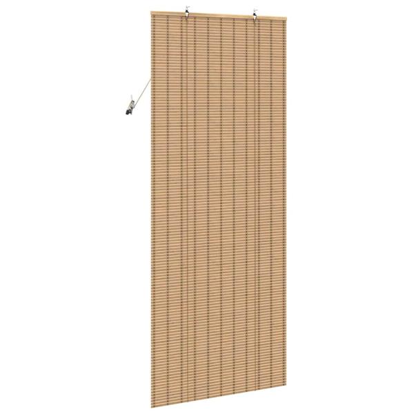 Fensterjalousien & -schatten Hellbraun 80 x 220 cm Bambus
