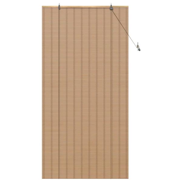 Fensterjalousien & -schatten Hellbraun 110 x 220 cm Bambus