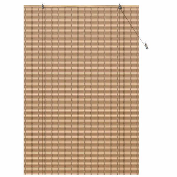 Fensterjalousien & -schatten Hellbraun 150 x 220 cm Bambus