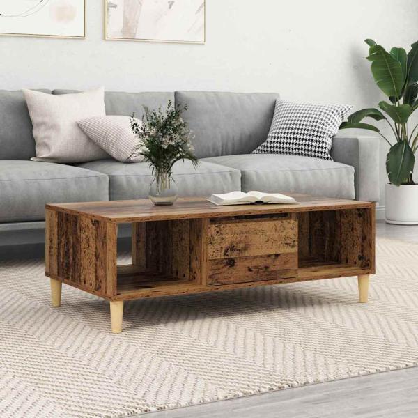 ARDEBO.de - mit Speicher mit Tür Altholz 103,5 x 60 x 35 cm Holzwerkstoff
