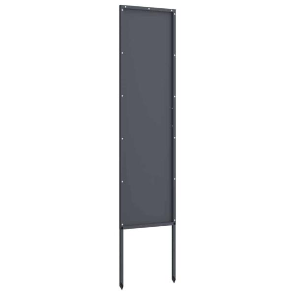 Garten dekoratives Panel Anthrazit 32 x 140 cm