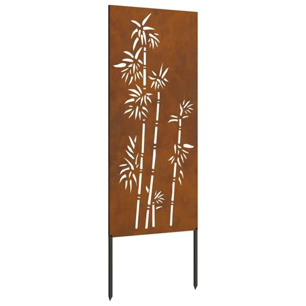 Garten dekoratives Panel Rostig 50 x 140 cm Wetterstahl