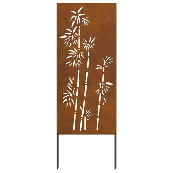 Garten dekoratives Panel Rostig 50 x 140 cm Wetterstahl