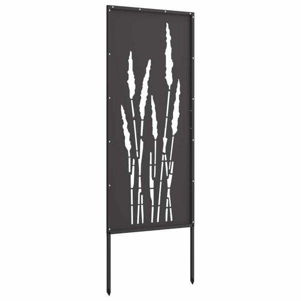 Garten dekoratives Panel Schwarz 50 x 140 cm