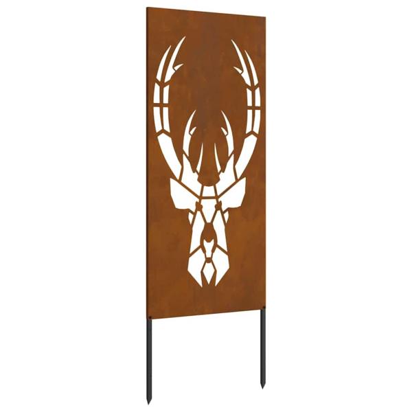 Garten dekoratives Panel Rostig 50 x 140 cm Wetterstahl