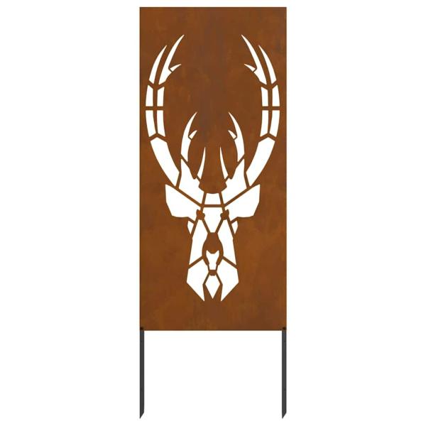 Garten dekoratives Panel Rostig 50 x 140 cm Wetterstahl
