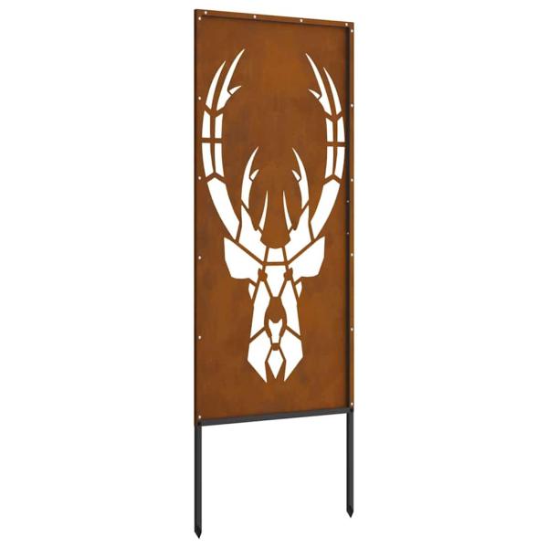 Garten dekoratives Panel Rostig 50 x 140 cm Wetterstahl