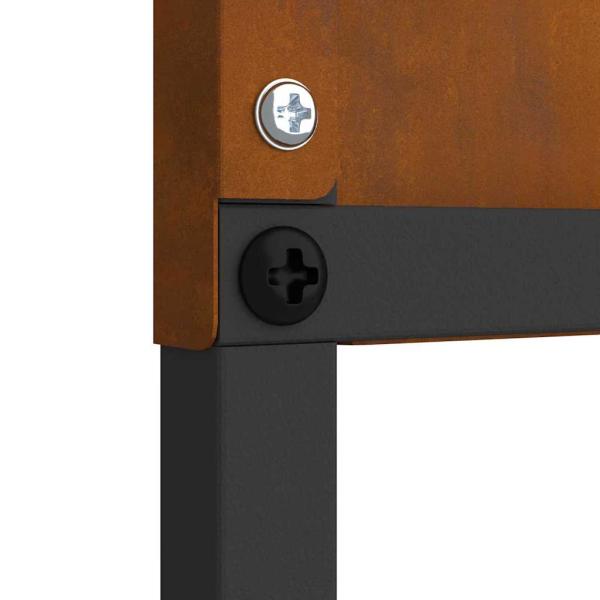 Garten dekoratives Panel Rostig 50 x 140 cm Wetterstahl
