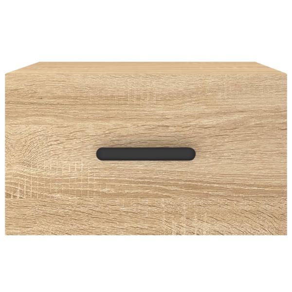 Wand-Nachttisch Sonoma-Eiche 35x35x20 cm