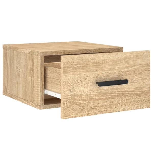 Wand-Nachttisch Sonoma-Eiche 35x35x20 cm