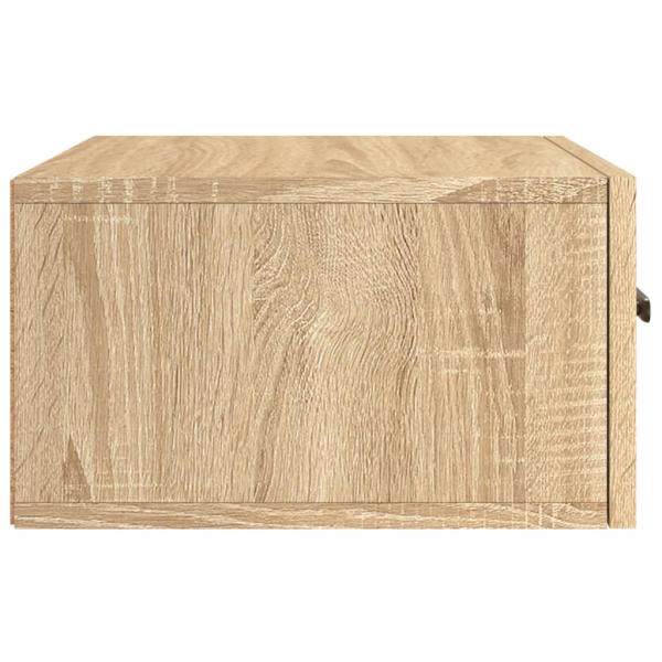 Wand-Nachttisch Sonoma-Eiche 35x35x20 cm