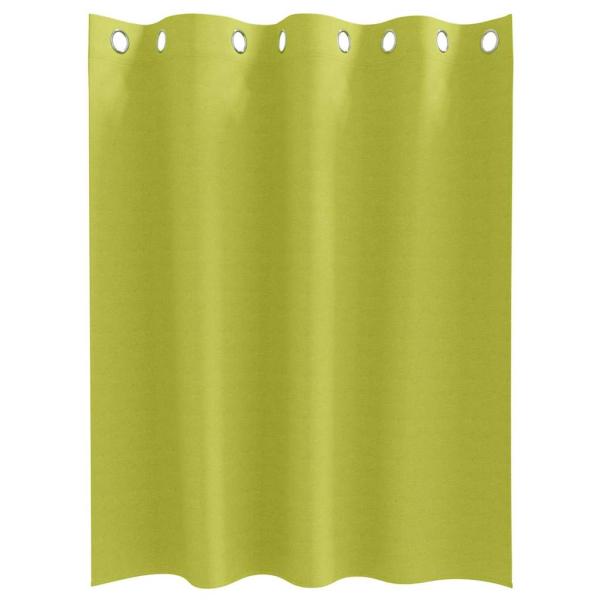 Vorhänge mit Vorhängen 2 pcs Apfelgrün 140 x 140 cm Polyester