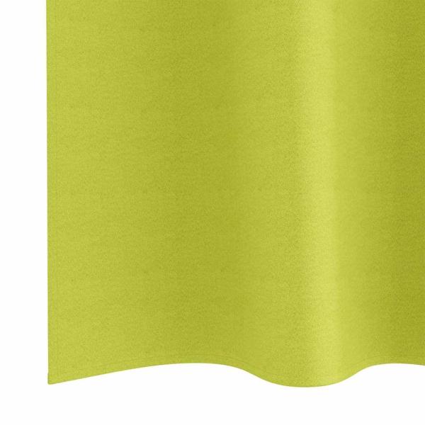 Vorhänge mit Vorhängen 2 pcs Apfelgrün 175 x 140 cm Polyester
