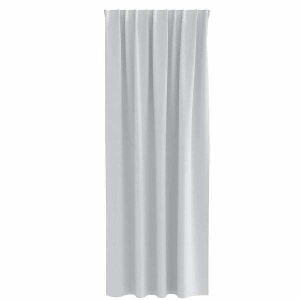 Vorhänge mit Vorhängen 2 pcs Hellgrau 245 x 140 cm Polyester