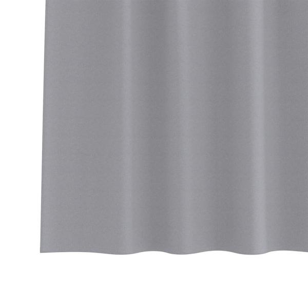 Vorhänge mit Vorhängen 2 pcs Hellgrau 245 x 140 cm Polyester