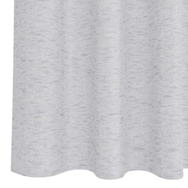 Vorhänge mit Vorhängen 2 pcs Hellgrau 140 x 225 cm Polyester