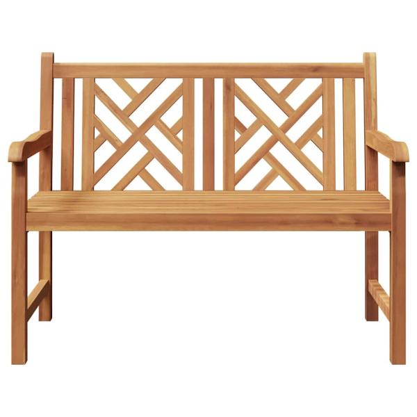 Gartenbank Braun 228 x 60 x 90 cm Teak-Massivholz