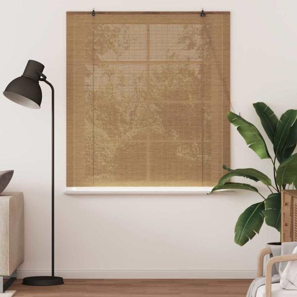 Fensterjalousien und -schattierungen Hellbraun 150 x 160 cm