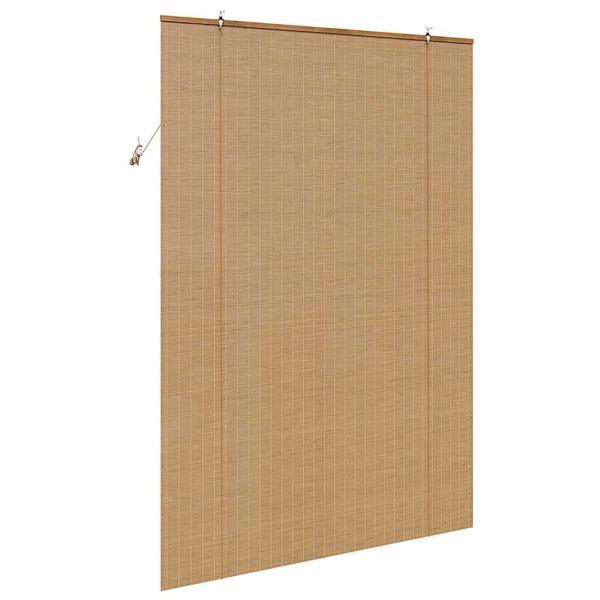 Rollo Braun 150 x 220 cm Bambus