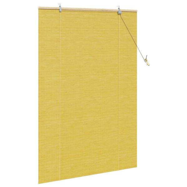 Rollo Gelb 110 x 160 cm Bambus